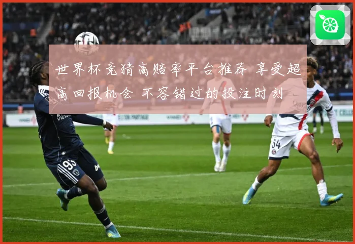 世界杯竞猜高赔率平台推荐 享受超高回报机会 不容错过的投注时刻